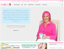 Tablet Screenshot of pinkymckay.com